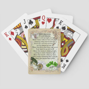 Jeu De Cartes Irish House Blessing jouer aux cartes