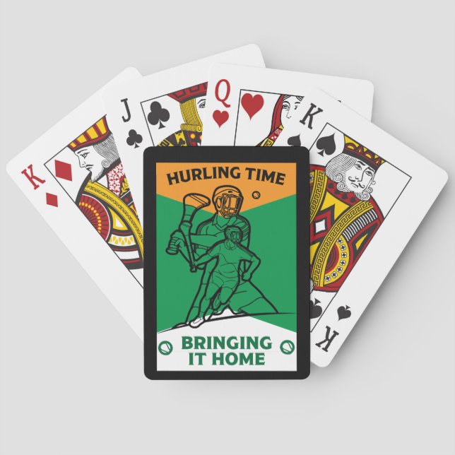 Jeu De Cartes Irish Hurling Sport (dos)