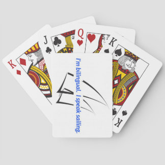 Jeu De Cartes iSpeakVoile "Bilingue" Playing Cards
