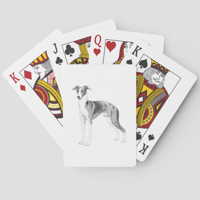 Jeu De Cartes Italian Greyhound Style (dos)