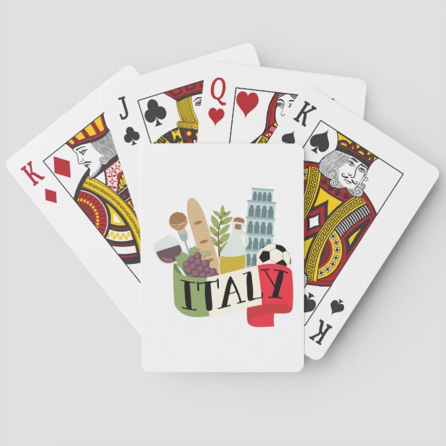 Jeu De Cartes Italie (dos)
