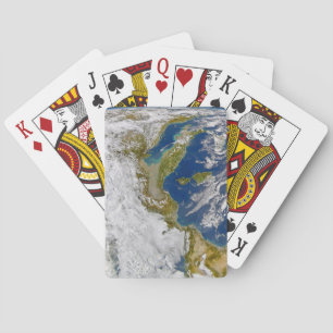 Jeu De Cartes Italie Et Mer Adriatique.