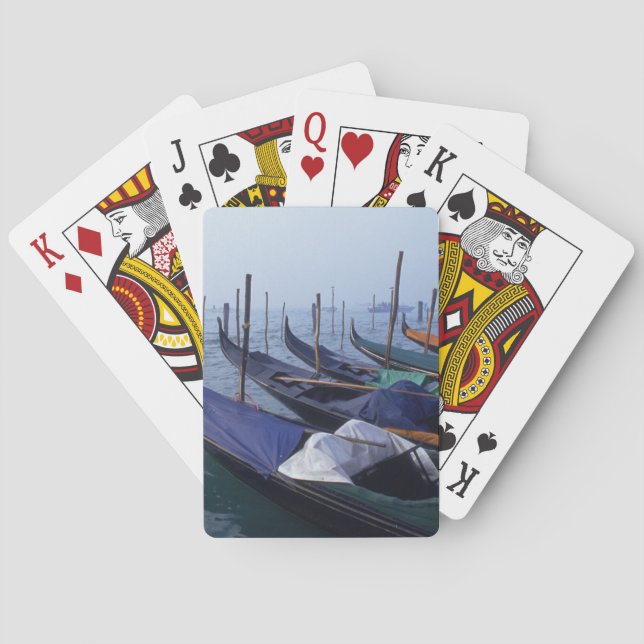 Jeu De Cartes Italie, Venise. Gondoles. (dos)