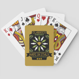 Jeu De Cartes Italien Sardine Art Print Kitchen Cadeau