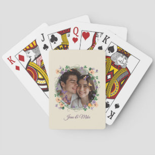 Jeu De Cartes Ivy romantique et papillons