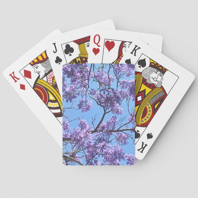 Jeu De Cartes Jacaranda Blossoms (dos)