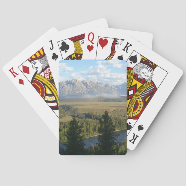 Jeu De Cartes Jackson Hole Mountains et River (dos)
