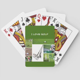 Jeu De Cartes J'adore jouer aux cartes de golf