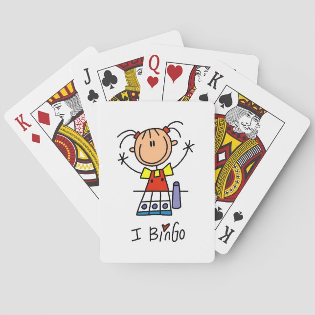Jeu De Cartes J'adore le Bingo (dos)