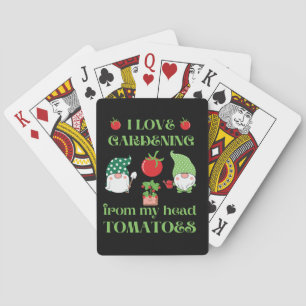 Jeu De Cartes J'ADORE LE JARDIN DE MA TÊTE TOMATES drôle