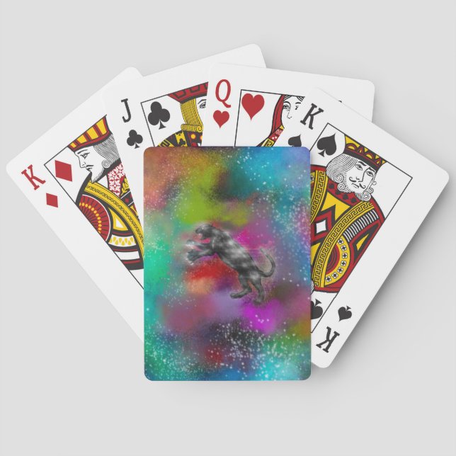 Jeu De Cartes Jaguar céleste (dos)