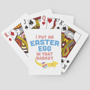 Jeu De Cartes J'Ai Mis L'Oeuf De Pâques Dans Le Panier Annonce D