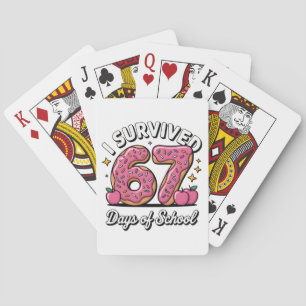 Jeu De Cartes J'ai survécu 67 jours d'école 100 jours d'école