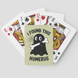 Jeu De Cartes J'Ai Trouvé Ce Fantôme D'Halloween Humerus