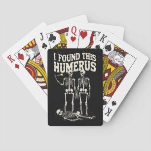 Jeu De Cartes J'ai Trouvé Cet Humérus Drôle Squelette Halloween