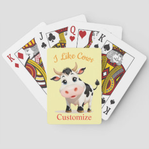Jeu De Cartes J'Aime Cows Art Thunder_Cove