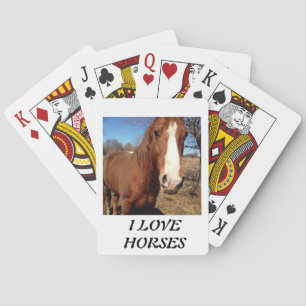 JEU DE CARTES J'AIME DES CHEVAUX