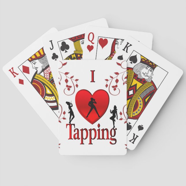 Jeu De Cartes J'aime la danse à claquettes (dos)