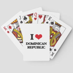 Jeu De Cartes J'aime la République Dominicaine