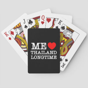JEU DE CARTES J'AIME LA THAÏLANDE LONGTEMPS