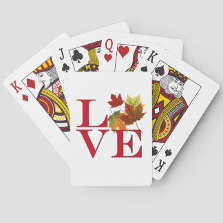 Jeu De Cartes J'aime l'automne