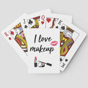 Jeu De Cartes J'aime le maquillage