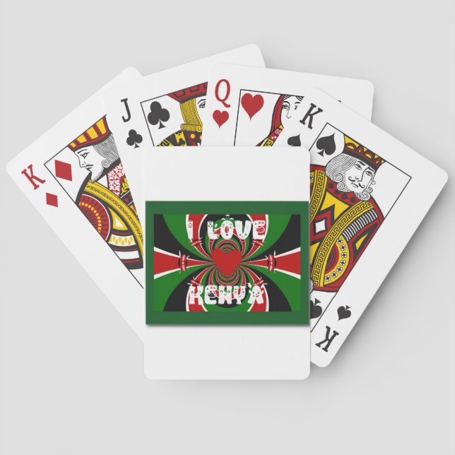 Jeu De Cartes J'aime les Cadeaux Hakuna Matata Kenya (dos)