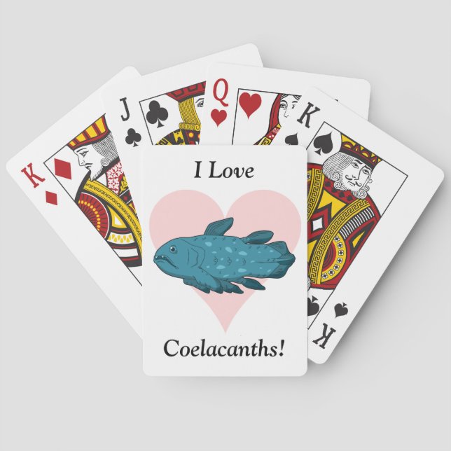 Jeu De Cartes J'Aime Les Coelacanths ! (dos)