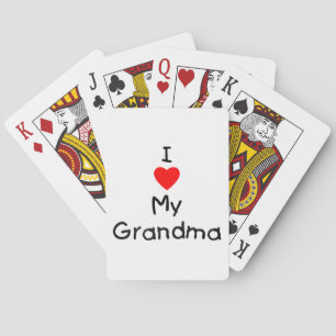 Jeu De Cartes J'aime ma grand-mère