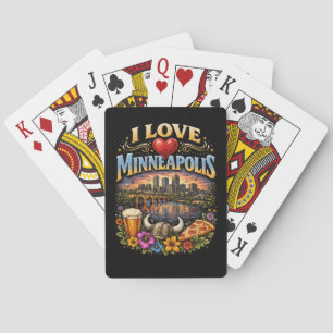 Jeu De Cartes J'aime Minneapolis