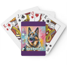 J'aime mon berger allemand