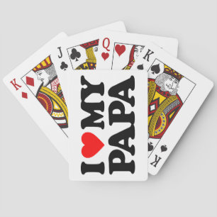 JEU DE CARTES J'AIME MON PAPA