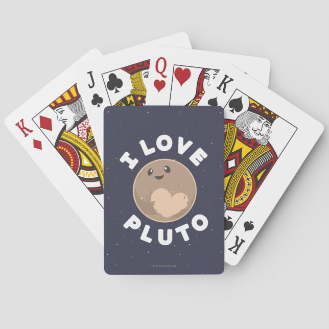 Jeu De Cartes J'aime Pluton (dos)