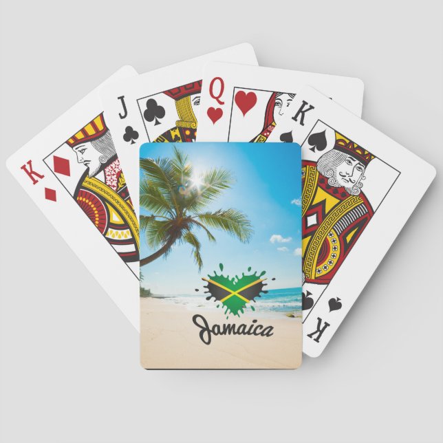 Jeu De Cartes Jamaican Island Proud Jamaicans - Jamaica Reggae (dos)