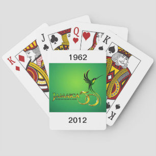 Jeu De Cartes Jamaïque 50e anniversaire Jouer des cartes