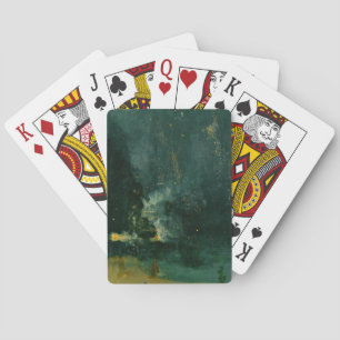 Jeu De Cartes James Whistler - Nocturne en noir et or