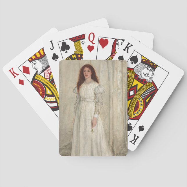 Jeu De Cartes James Whistler - Symphonie en blanc no 1 (dos)