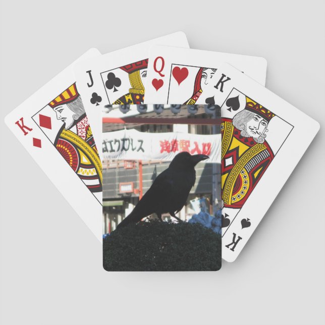 Jeu De Cartes Japanese Crow (dos)