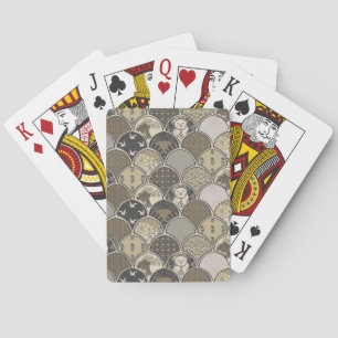 Jeu De Cartes Japonais Maneki Neko Chat Jouer des cartes