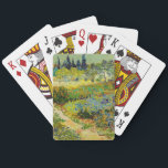 Jeu De Cartes Jardin d'Arles | Vincent van Gogh<br><div class="desc">Garden at Arles (1888) de l'artiste post-impressionniste néerlandais Vincent van Gogh. L'oeuvre originale est une huile sur toile représentant un paysage luxuriant de fleurs colorées. Utilisez les outils de conception pour ajouter du texte personnalisé ou personnaliser l'image.</div>