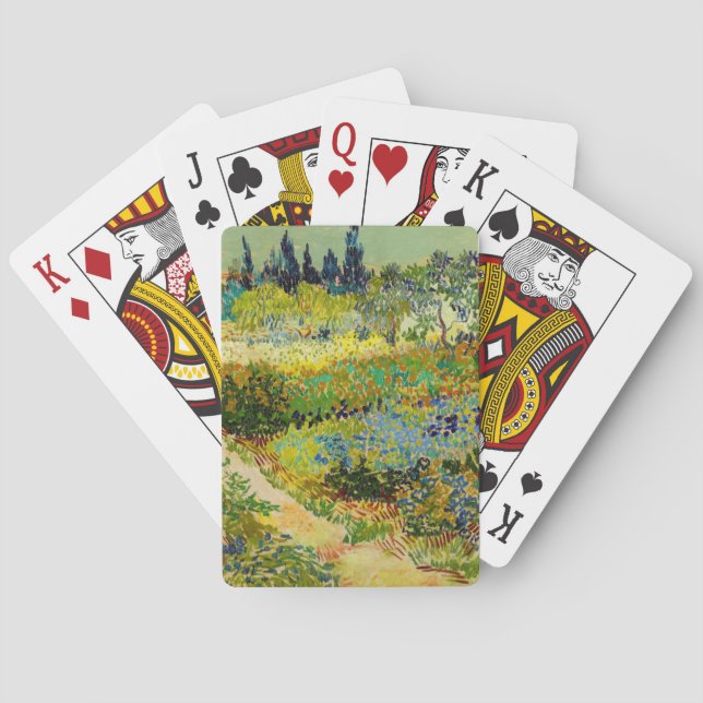 Jeu De Cartes Jardin d'Arles | Vincent van Gogh (dos)