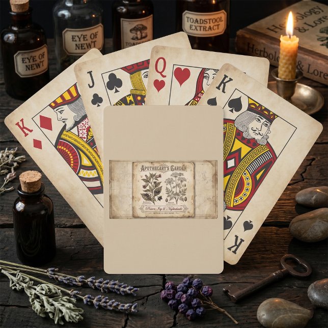 Jeu De Cartes Jardin de l'apothicaire Belladone (Créateur téléchargé)