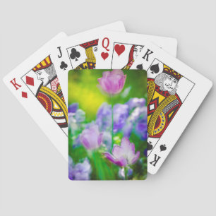 Jeu De Cartes Jardin de tulipes, Giverny, France