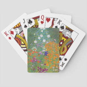Jeu De Cartes Jardin des fleurs (par Gustav Klimt)