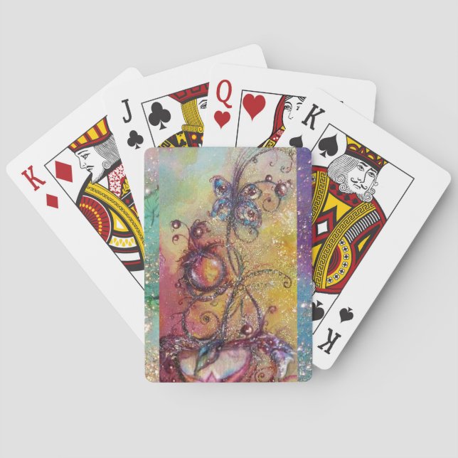 Jeu De Cartes JARDIN D'OMBRES PERDUES MAGIE BUTTERFLY PLANTE Ble (dos)