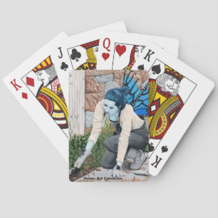 Jeu De Cartes Jardin Fairy foncé Imaginaire Art Jouer Cartes