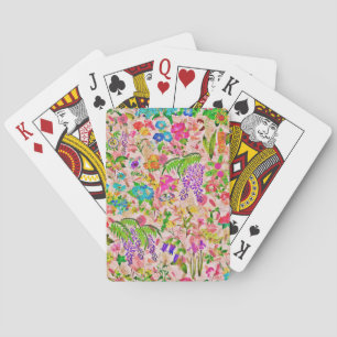 Jeu De Cartes Jardin fleuri coloré