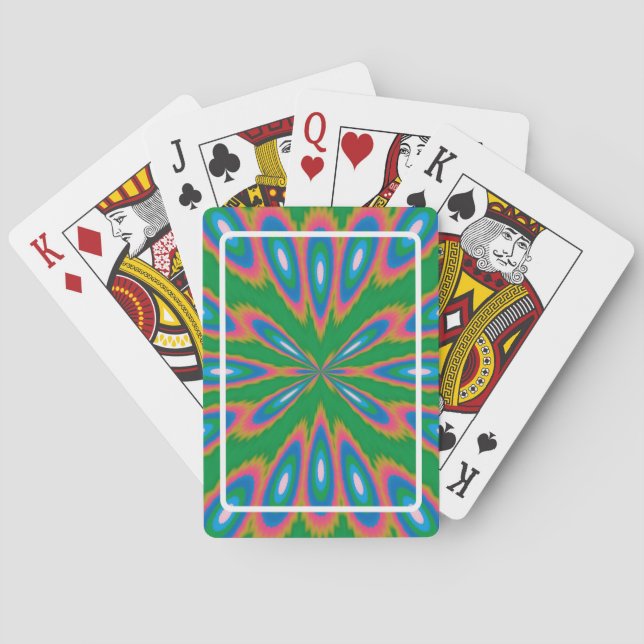 Jeu De Cartes Jardin Funky (dos)