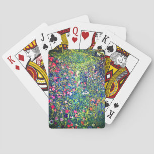 Jeu De Cartes Jardin italien Gustav Klimt