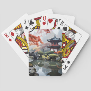 Jeu De Cartes Jardin zen Nature paisible
